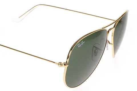 Ray-Ban RB3025 Aviator Gold Green W3234/55