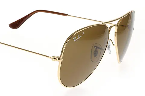 Ray-Ban RB3025 Aviator Gold Brown 001/57 Polarised