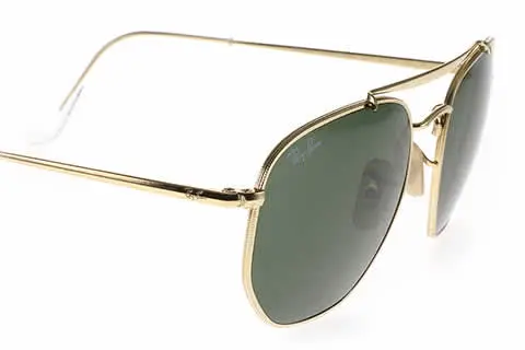 Ray-Ban RB3648 The Marshal Gold Green 001