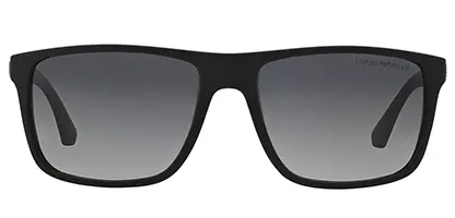 Emporio Armani EA4033 5229T3 Rubber Black & Grey Polarised