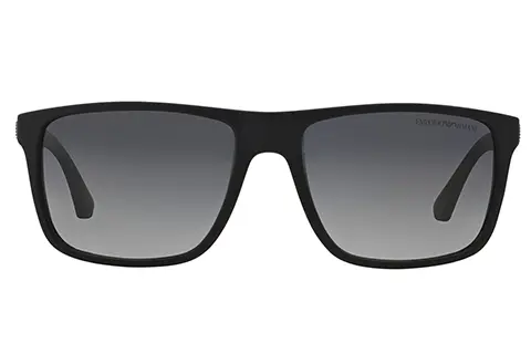 Emporio Armani EA4033 5229T3 Rubber Black & Grey Polarised