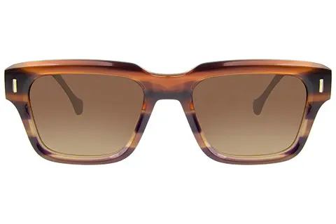 Feel Good Collection Mali Stripe Brown Polarised