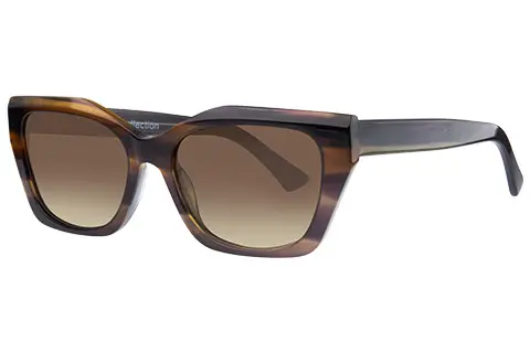 Feel Good Collection Zara Stripe Brown Polarised