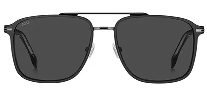 BOSS 1748/S TI7 Matte Black Ruthenium 57