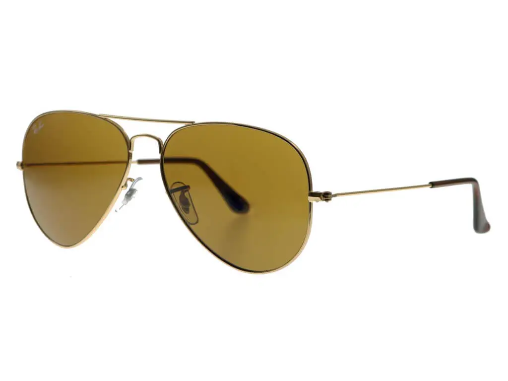 Ray-Ban RB3025 Aviator Gold Brown 001/33