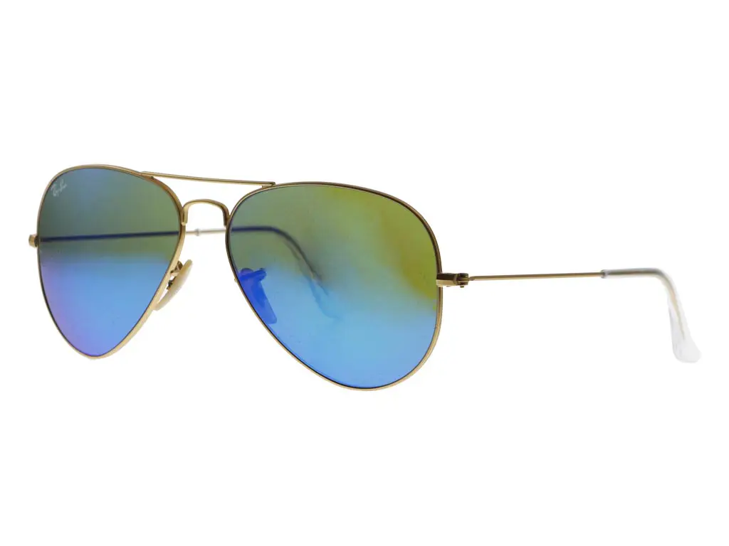 Ray-Ban RB3025 Aviator Gold Blue Flash 112/17