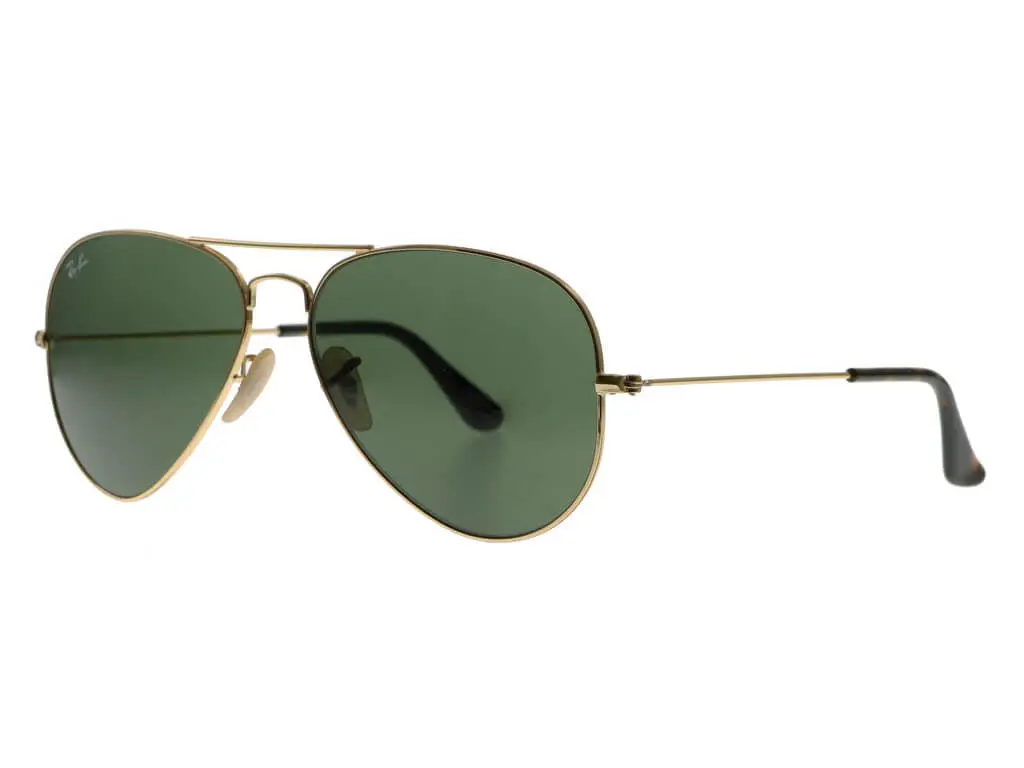 Ray-Ban RB3025 Aviator Gold Green 181