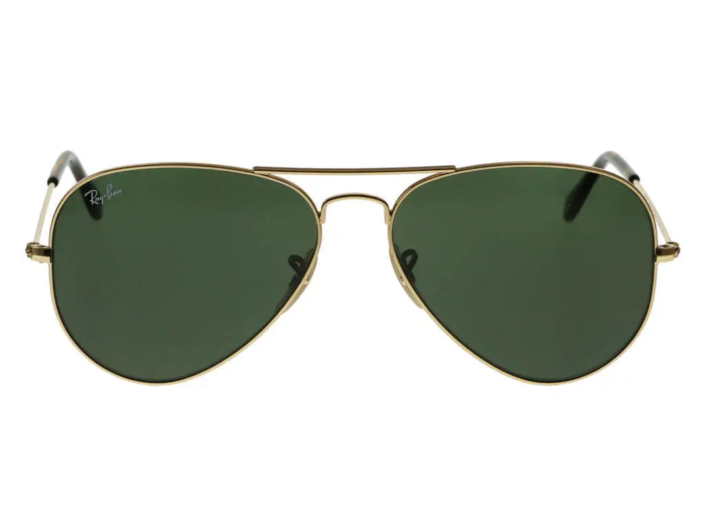 Ray-Ban RB3025 Aviator Gold Green 181