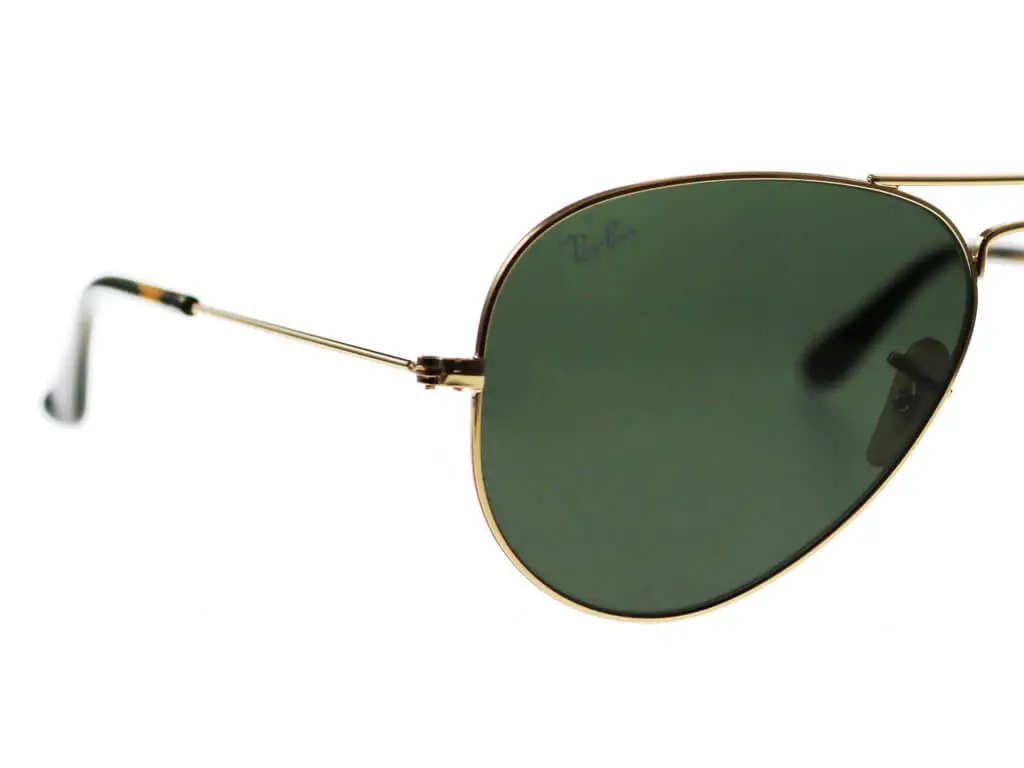 Ray-Ban RB3025 Aviator Gold Green 181