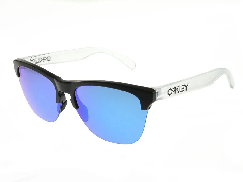 Oakley Frogskins Lite OO9374-0263 Matte Black Prizm Sapphire Iridium