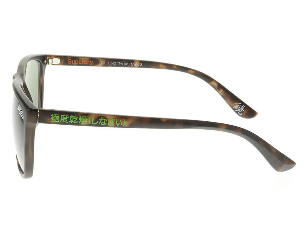 Superdry Shockwave 102 Matte Brown Tortoise