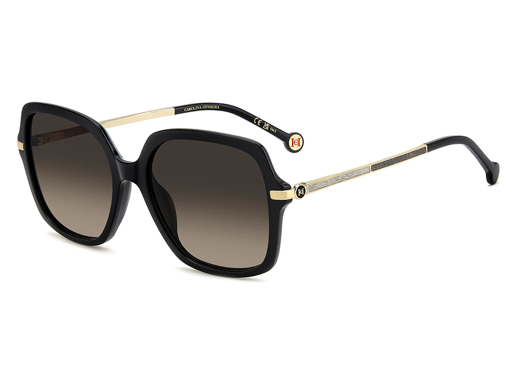 Carolina Herrera HER 0285/G/S 807 Black 55 Gradient