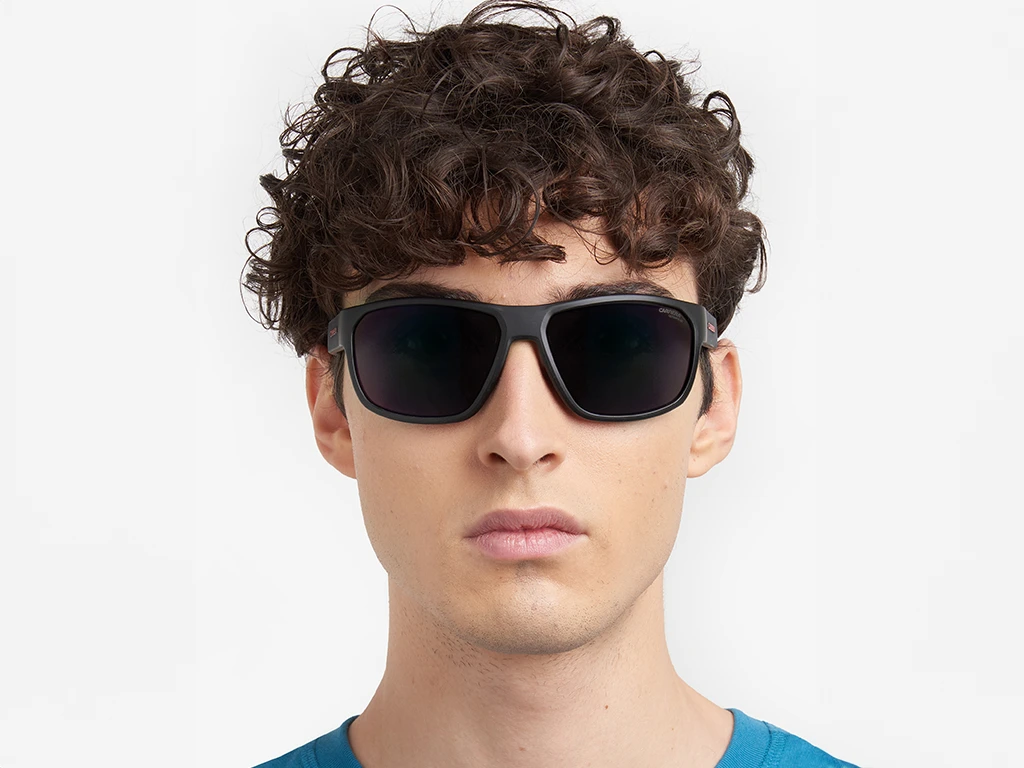 Carrera 4018/S BLX Matte Black Red 63 Polarised