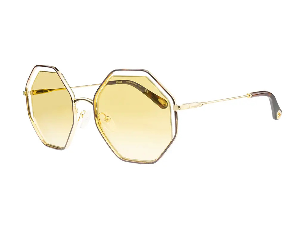 Chloe Poppy CE132S 266 Havana/Yellow