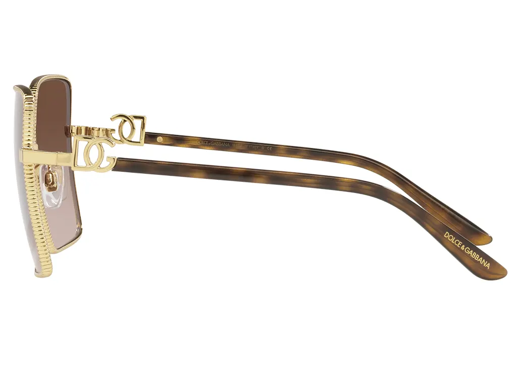 Dolce & Gabbana DG2279 02/13 Gold 60 Gradient