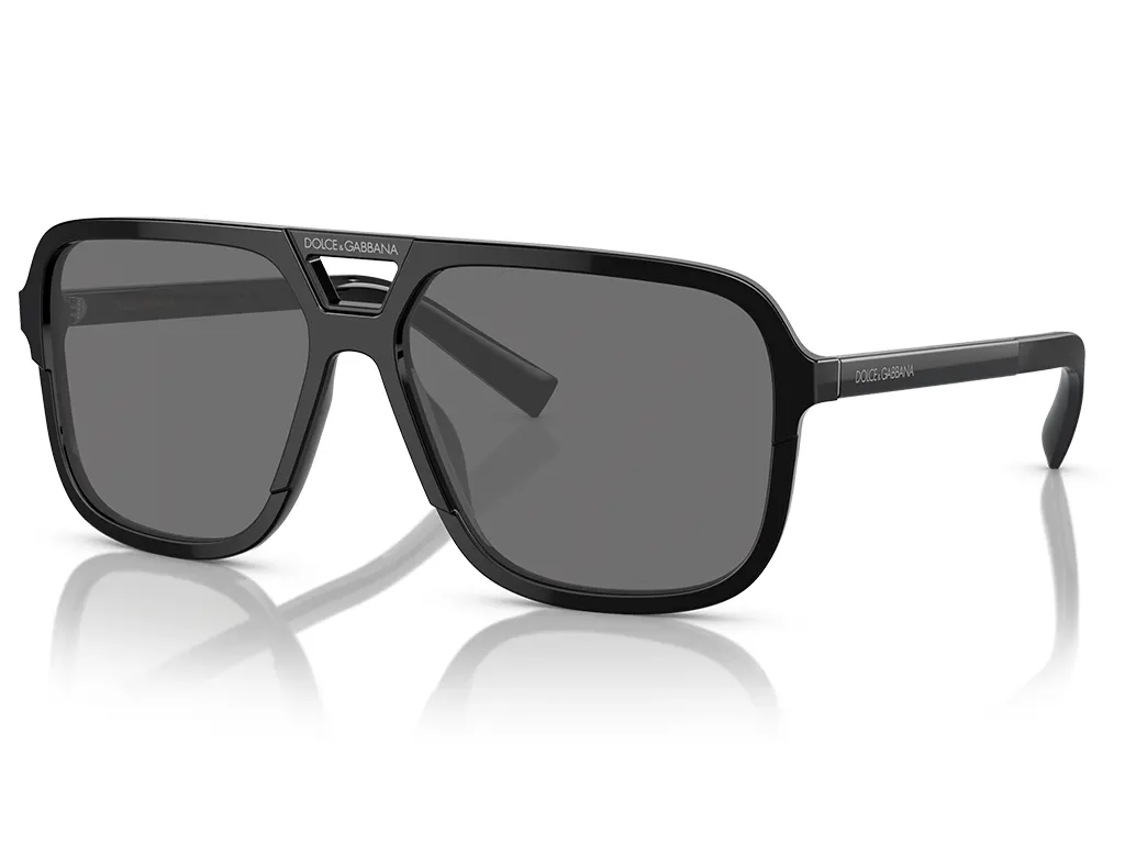 Dolce & Gabbana DG4354 193481 Black 58 Polarised