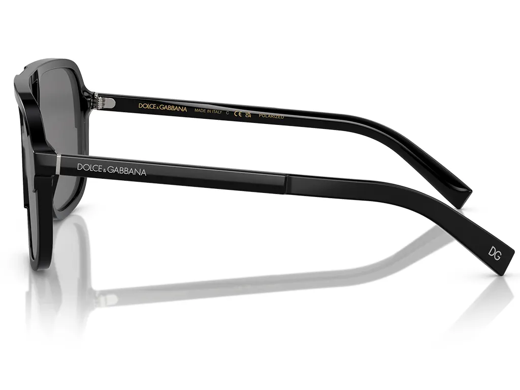 Dolce & Gabbana DG4354 193481 Black 58 Polarised