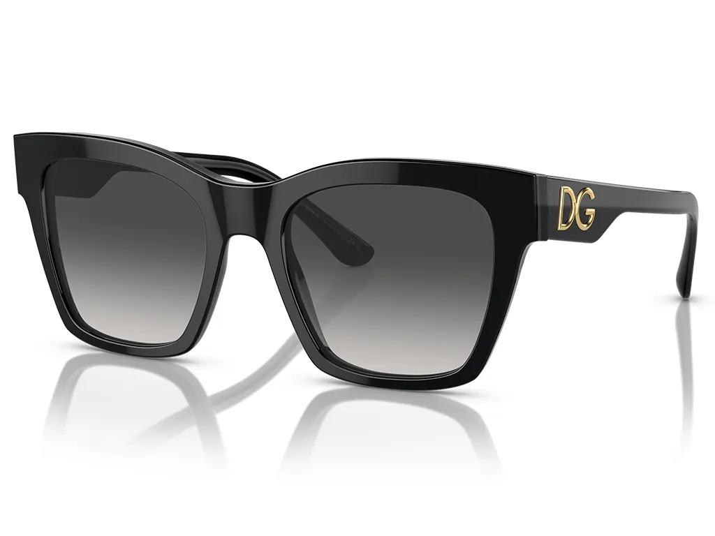 Dolce & Gabbana DG4384 501/8G Black 53 Gradient