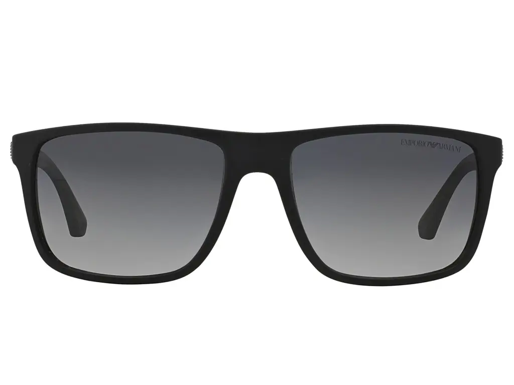 Emporio Armani EA4033 5229T3 Rubber Black & Grey Polarised