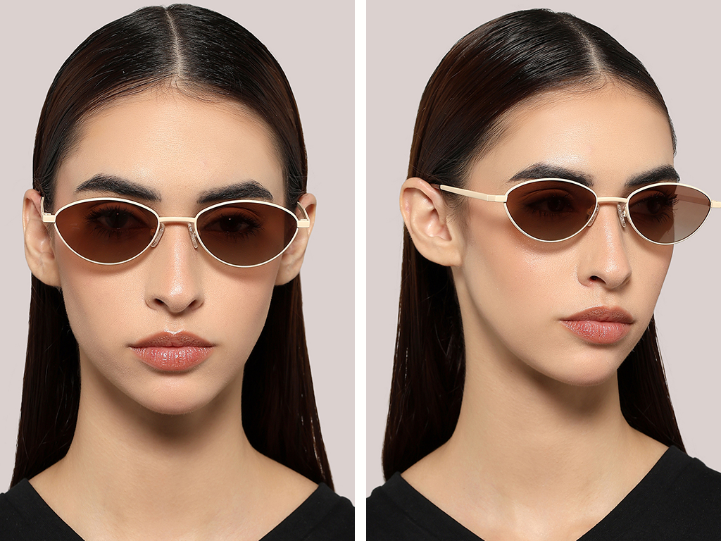 Feel Good Collection Heidi Rose Gold 54 Polarised