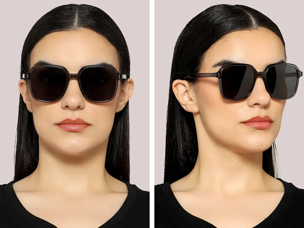 Feel Good Collection Hollis 10 Transparent Grey 55 Polarised