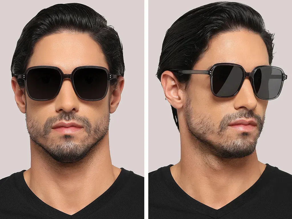 Feel Good Collection Hollis 10 Transparent Grey 55 Polarised