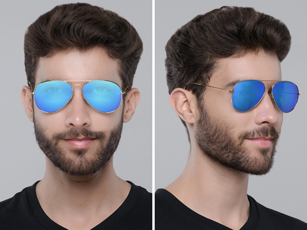 Feel Good Collection Josh Gold Blue Polarised