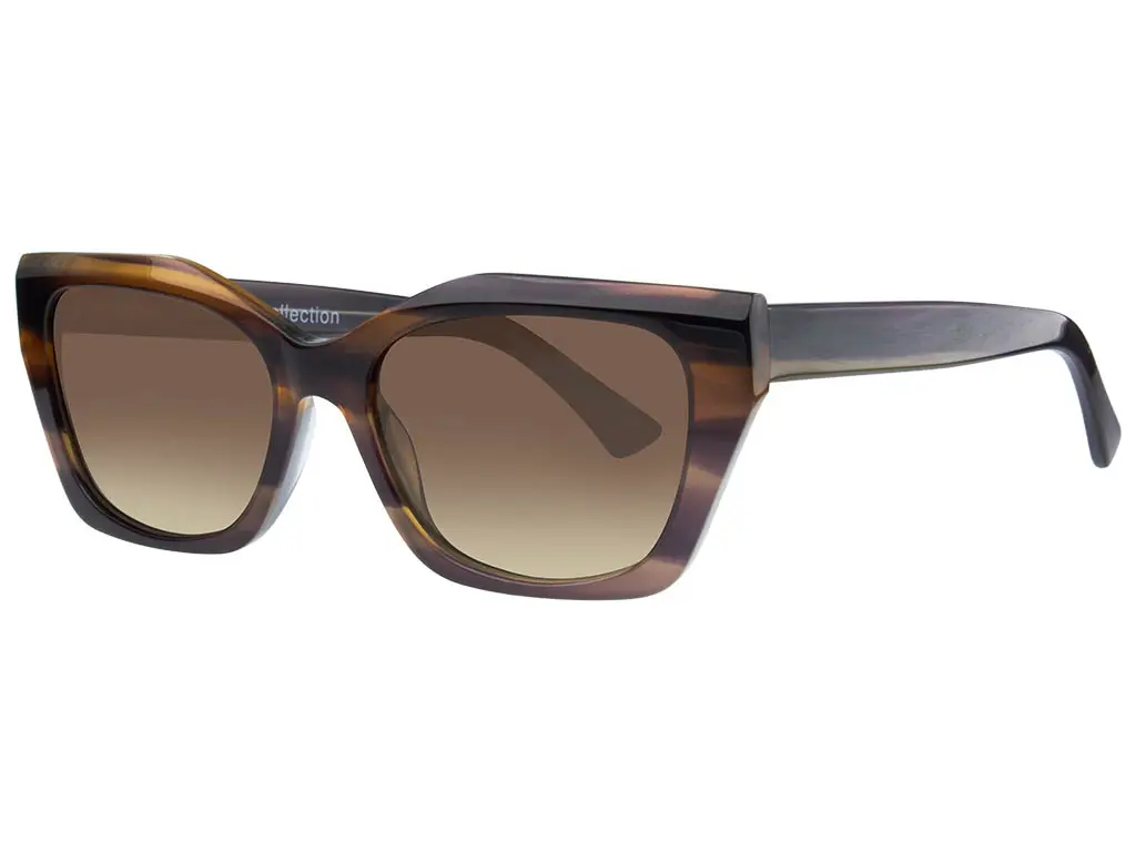 Feel Good Collection Zara Stripe Brown Polarised