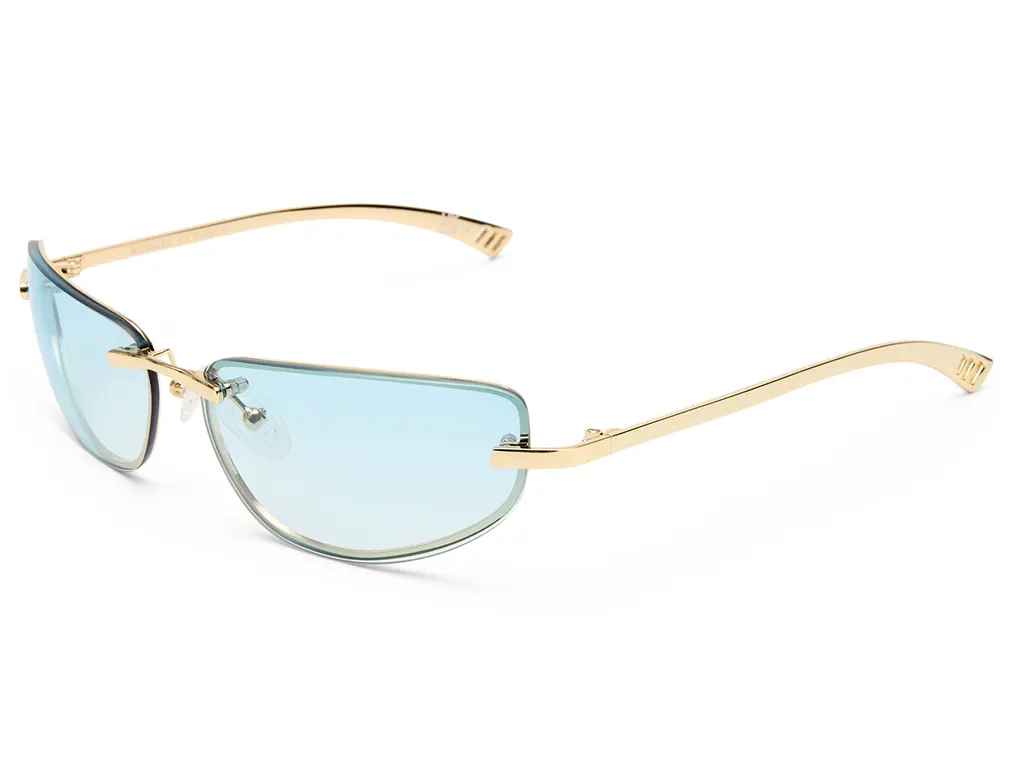 Le Specs Bubbles Gold 62 Gradient