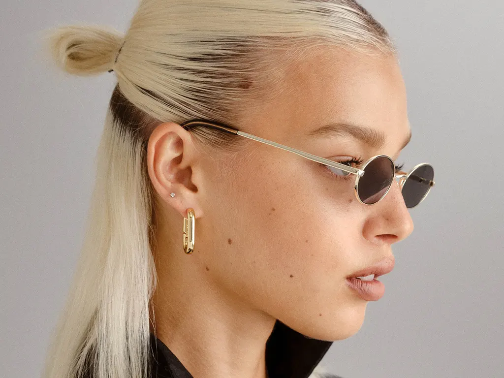 Le Specs Love Train 51 Bright Gold