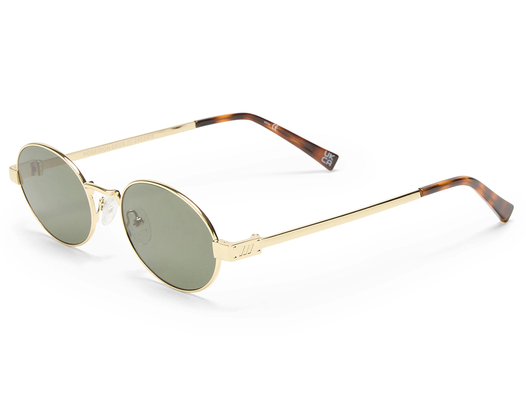 Le Specs Poseidon Deux 52 Gold Khaki Mono