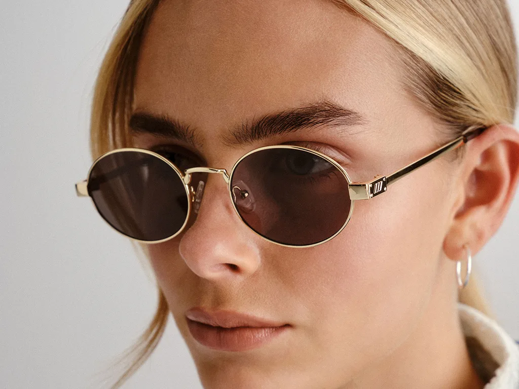 Le Specs Poseidon Deux 52 Gold Khaki Mono