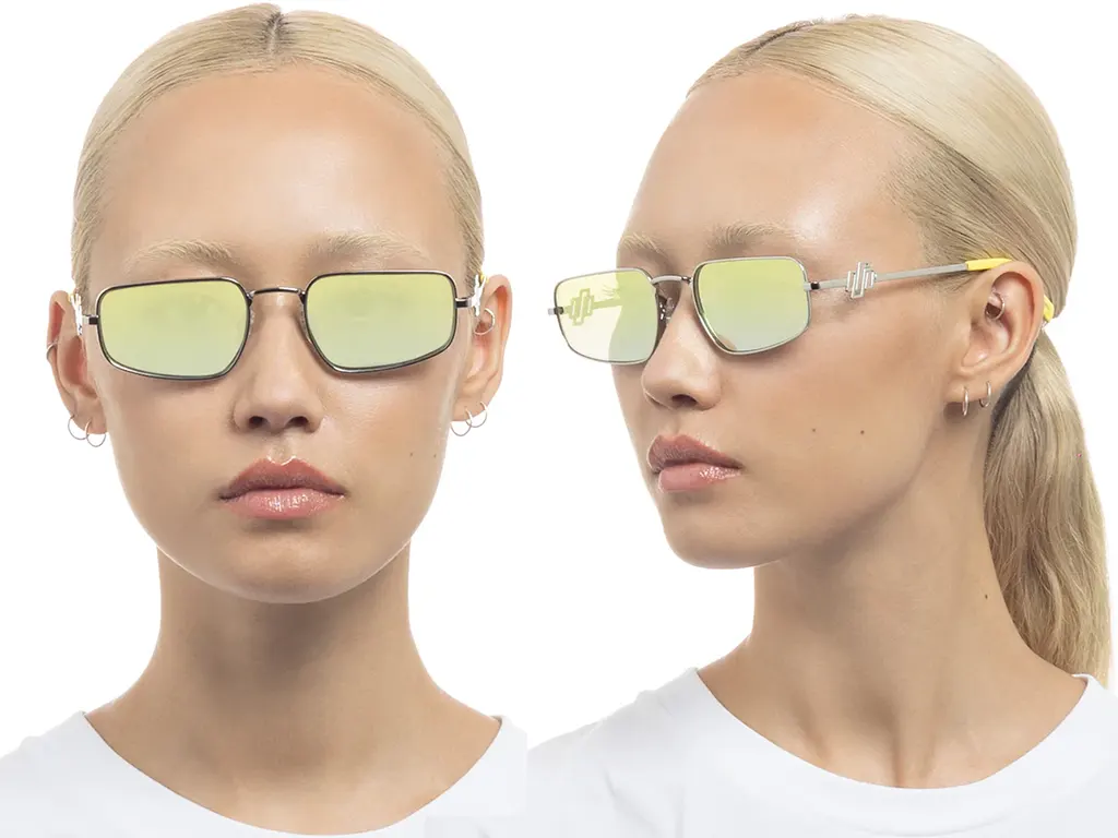 Le Specs Sustain Metagalactic Silver Mirrored