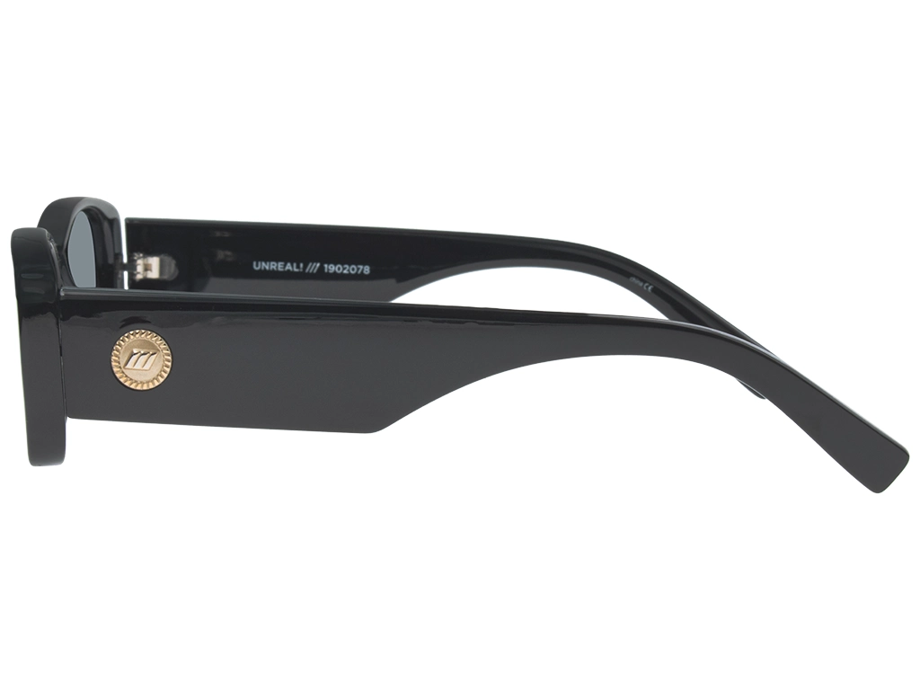 Le Specs Unreal Shiny Black