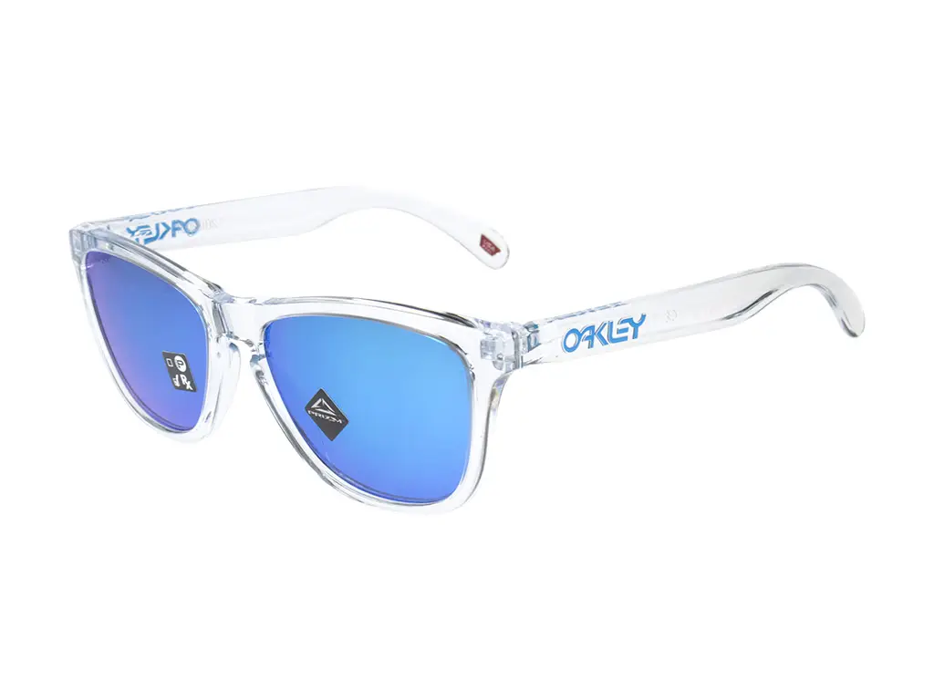 Oakley Frogskins OO9013-D0 Crystal Clear Prizm Sapphire