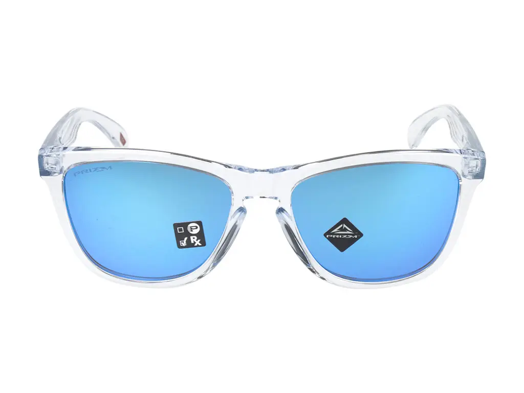 Oakley Frogskins OO9013-D0 Crystal Clear Prizm Sapphire