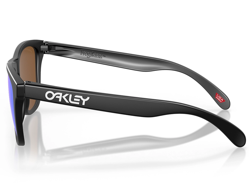 Oakley Frogskins OO9013-H6 Matte Black 55 Prizm Violet