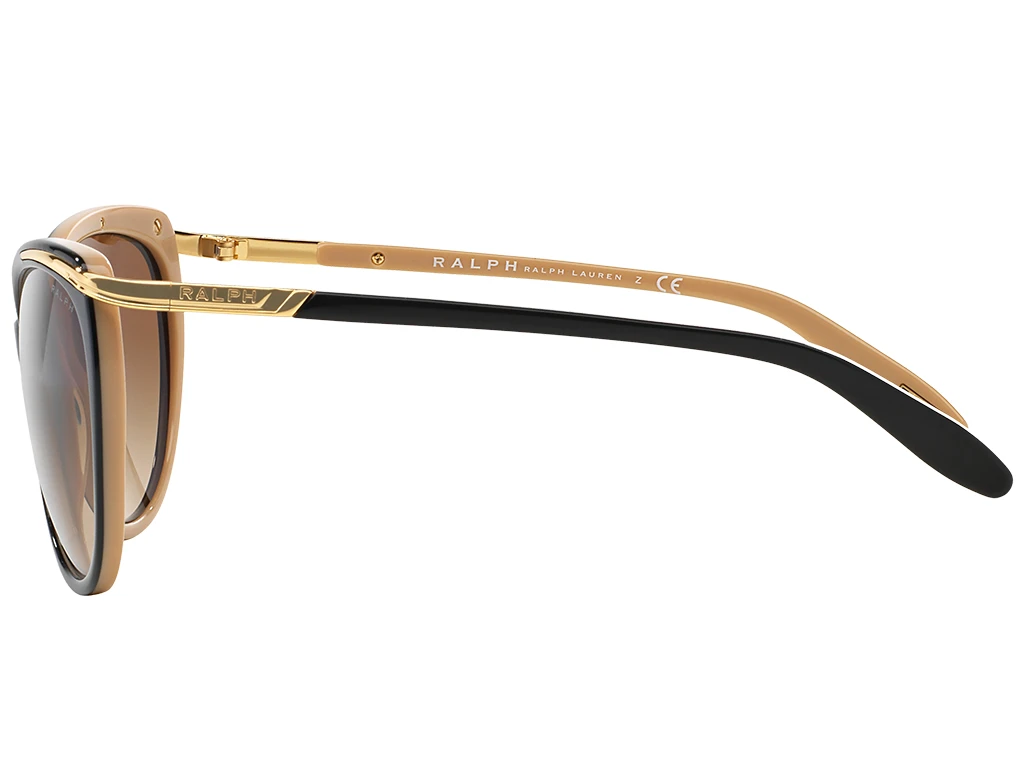 Ralph by Ralph Lauren RA5150 109013 Black on Nude & Gold 59 Gradient