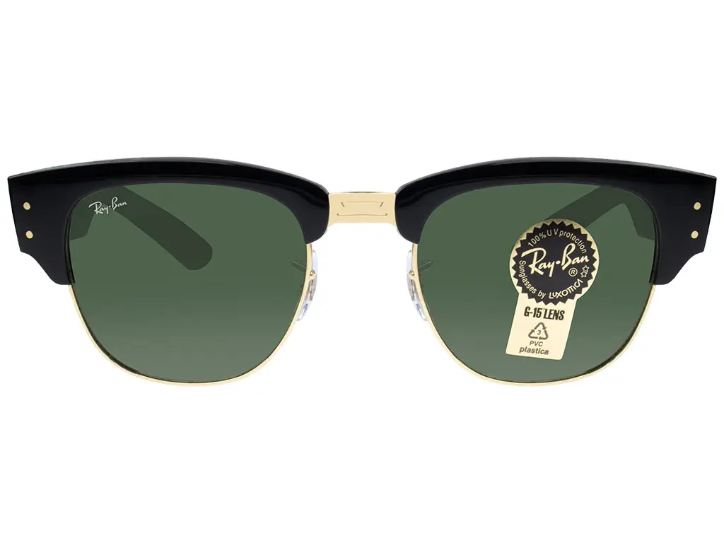 Ray-Ban RB0316S Mega Clubmaster Black on Gold 901/31