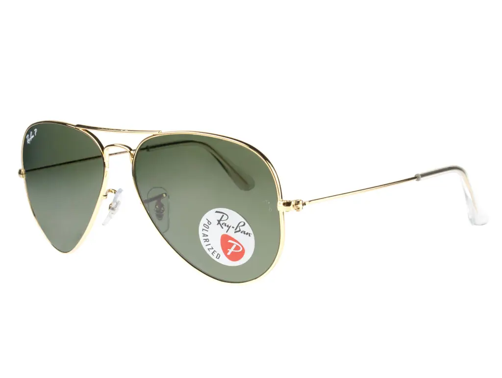 Ray-Ban RB3025 Aviator Gold Green Large 001/58 Polarised