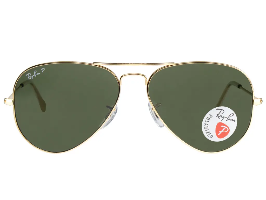 Ray-Ban RB3025 Aviator Gold Green Large 001/58 Polarised