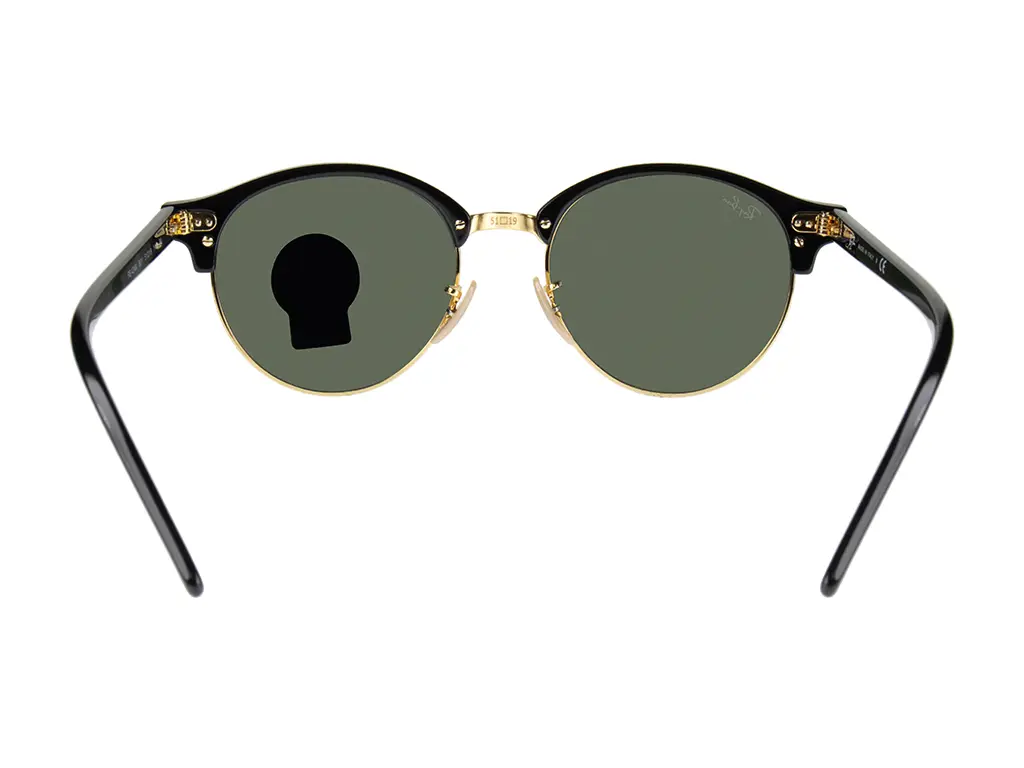 Ray-Ban RB4246 Clubround Black 901