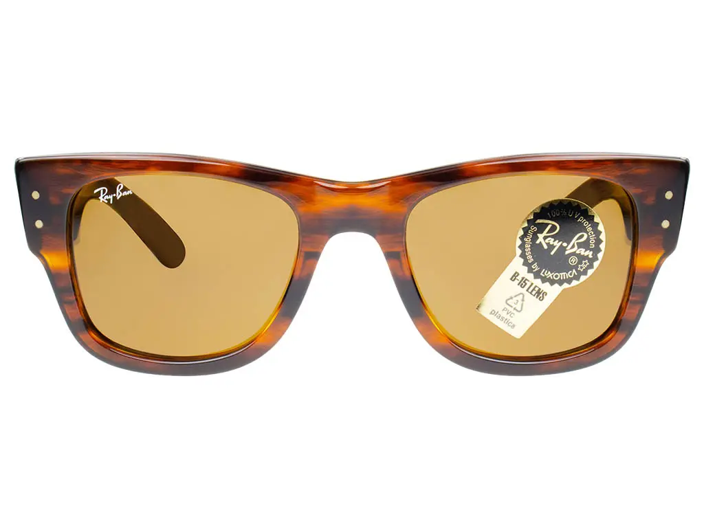 Ray-Ban RB0840S Mega Wayfarer Striped Havana 954/33