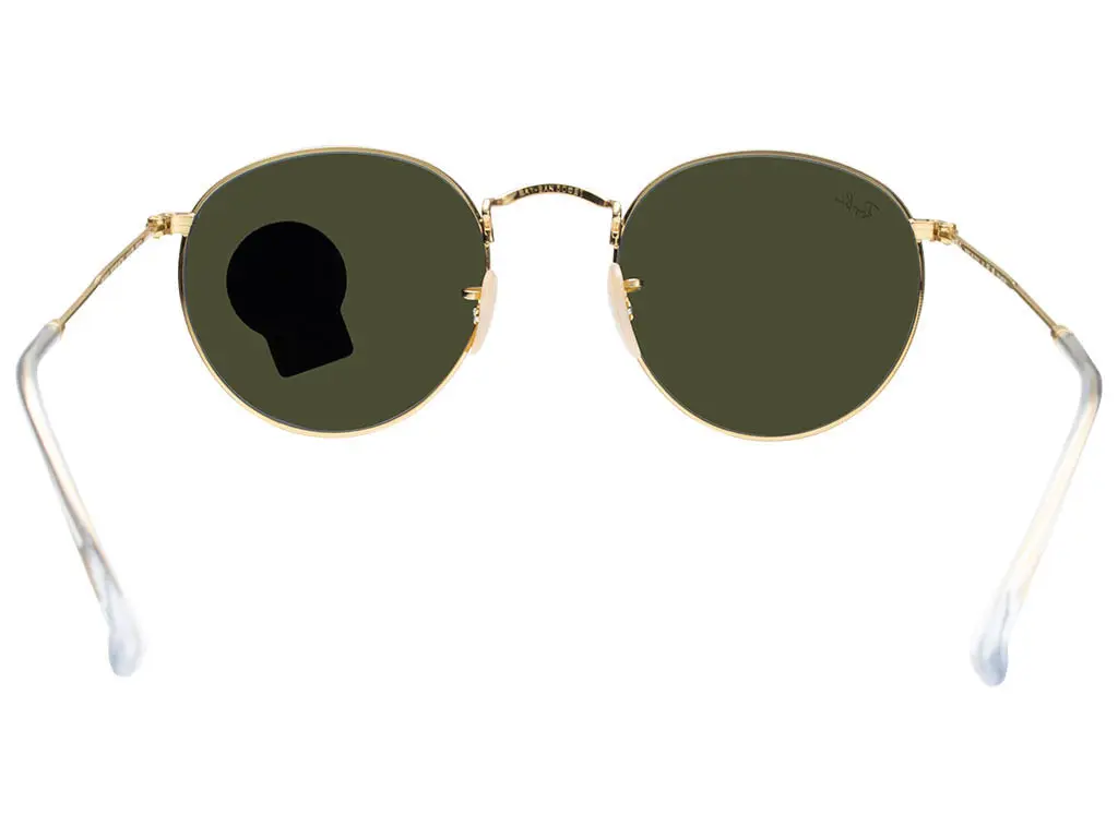 Ray-Ban RB3447 Round Metal 001 Gold