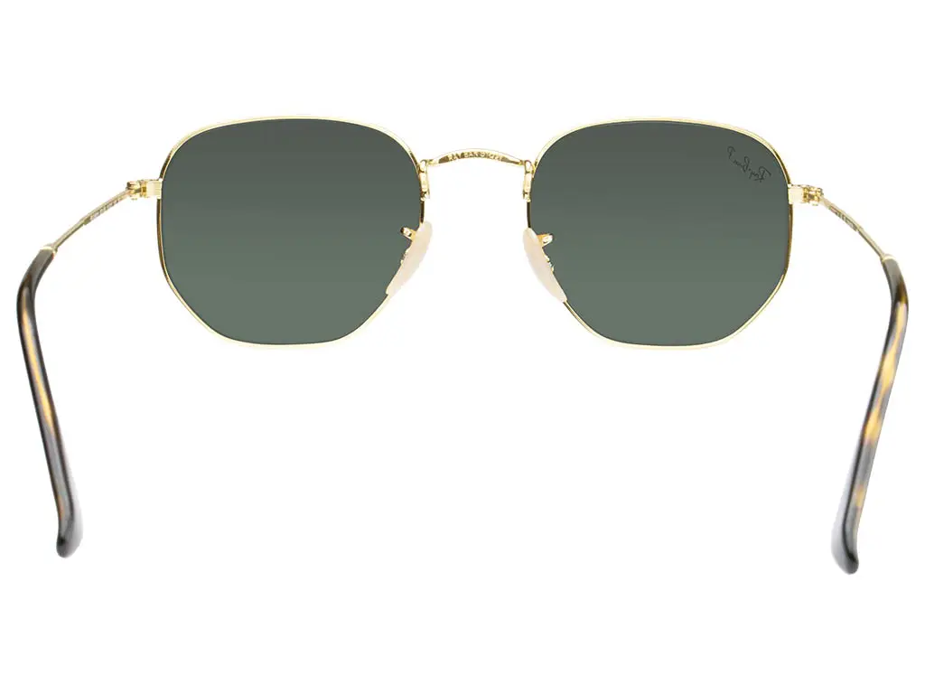 Ray-Ban RB3548N Hexagonal Gold 001/58 Polarised