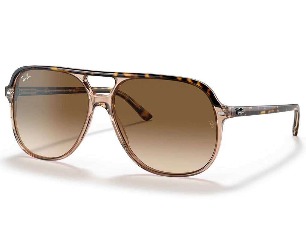Ray-Ban Bill RB2198 129251 56 Havana on Transparent Brown Gradient