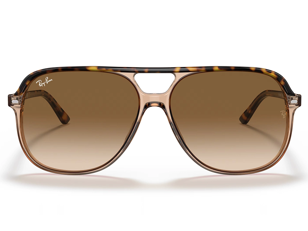 Ray-Ban Bill RB2198 129251 56 Havana on Transparent Brown Gradient
