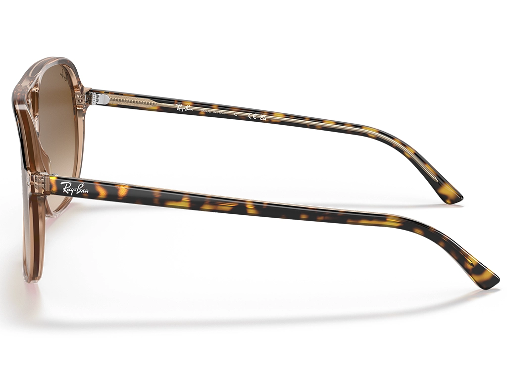 Ray-Ban Bill RB2198 129251 56 Havana on Transparent Brown Gradient