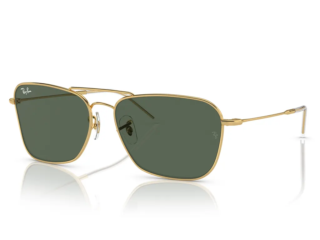 Ray-Ban Caravan Reverse RBR0102S 001/VR Arista Gold 58