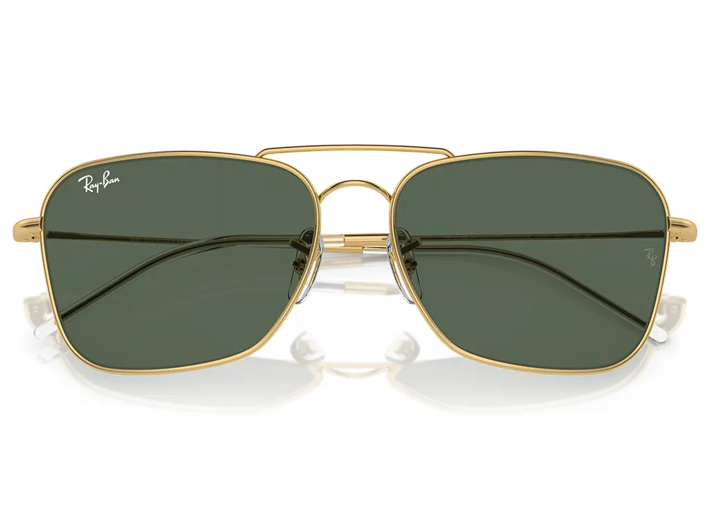 Ray-Ban Caravan Reverse RBR0102S 001/VR Arista Gold 58